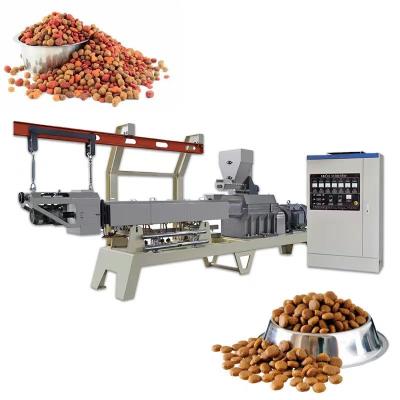 Chine Twin Screw Extruder Pet Dog Food Grinding Machine Stainless Steel 304 à vendre