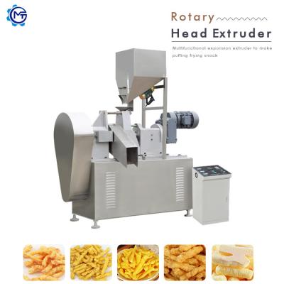 China Automatic Kurkure Nik Naks Cheetos Snack Food Processing Line Extrusion for sale