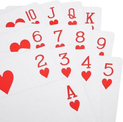 Chine Vente en gros de jeux de cartes de poker Deck Art Paper Logo personnalisé Jeux de cartes pour les fêtes à vendre