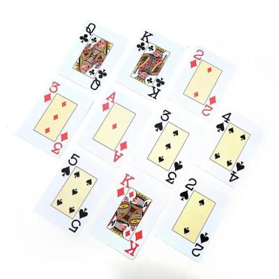 China Waterproof PVC Poker Playing Cards High Quality Board Game Card With Box For Casino Adults Factory Direct Sale for sale