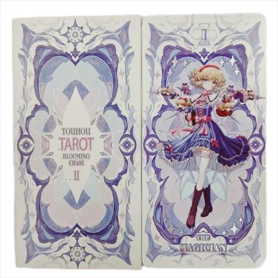 China Luxury Packing Hot Stamping Oracle Deck Cards Tarot Card With Guidebook For Board Game for sale