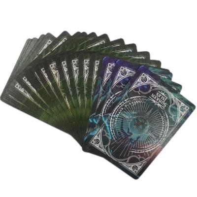 China Affirmation Cards Oracle Deck Cards In Spanish Custom Printing Tarot Card With Guidebook for sale