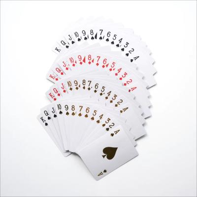 China Custom Full Color printing Poker Paper Playing Card With Logo Factory Manufacture different Language Poker deck Cards for sale