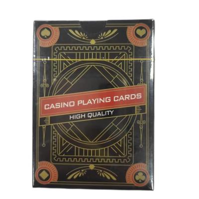 China cellowrap packing Casino Playing Card With custom Logo Factory Manufacture different Language Poker deck Cards à venda