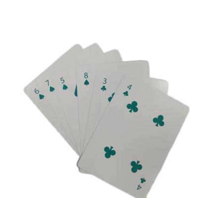 China Waterproof Colorful PVC Playing Cards Table Poker Plastic Fun Poker Cards for magic trick for sale