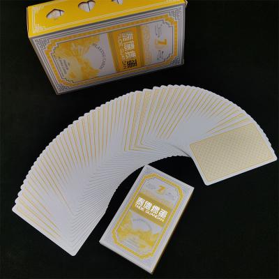 China Premium playing cards 310g black core paper Professional Casino Poker Playing Cards For Entertainment for sale