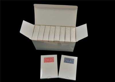 Chine 12 plate-formes/1 douzaine cartes de jeu de norme de cartes en liasse de jeu de casino d'index de militaire de carrière à vendre