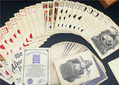 중국 오래간 채 카드 / 방수 포커 카드를 한 테이블 게임은 인쇄되어서 맞추어줍니다 판매용