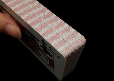 Китай Изготовленные на заказ игральные карты казино полного цвета с офсетной печатью CMYK/PMS продается