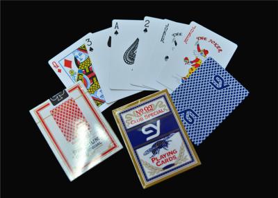 Chine Index standard de tisonnier de jeu de cartes de taille normale unique de tisonnier avec la boîte à vendre