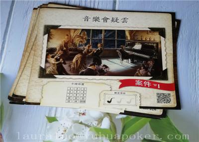 China CMYK Printing Tabletop Board Games 157Gsm Art Paper With ENT71 Certificate for sale