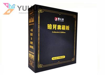 China Kundengebundenes Gesellschaftsspiel mit 2mm starken Greyboard Karten in Flip Magnetic Box zu verkaufen