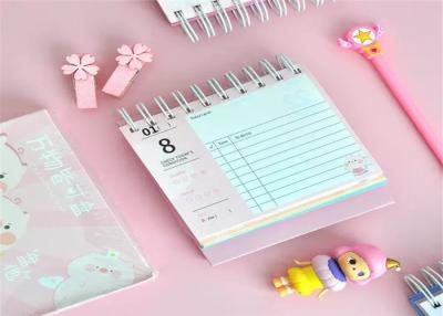 China Calendário lustroso ou de Matte Lamination Calendar Printing Services/mesa do escritório à venda