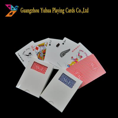 China Personalized Custom Design Playing Cards For Poker Club 63 X 88mm for sale