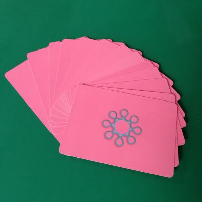 Chine cartes de papier 1000pcs pour des jeux/cartes de étude instantanées sèches réutilisables de cartes de jeu d'effacement à vendre