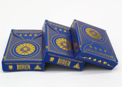 Κίνα Το έγγραφο προσαρμόζει τις κάρτες παιχνιδιού, τις επί παραγγελία κάρτες πόκερ καθορισμένες το πολυ χρώμα προς πώληση