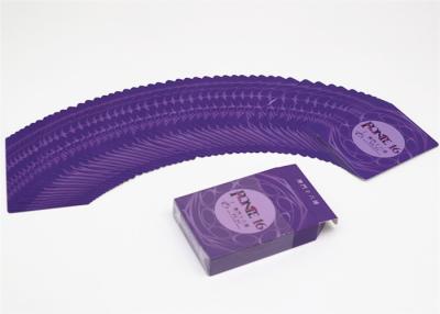 Chine Le papier ou le PVC a personnalisé des cartes de jeu de cadeaux pour la promotion, la publicité à vendre