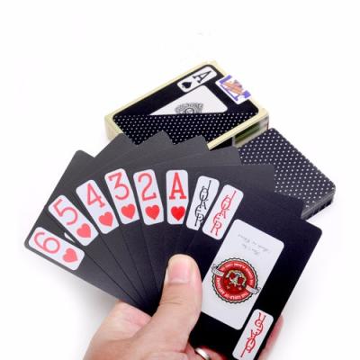 China Black Core Playing Adult Card Games 250gsm C1S Tuck Poker Box For Primary Game for sale