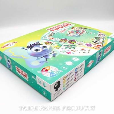 China CMYK 57 X 87mm Tabletop Board Games Matte Varnish for sale
