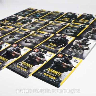 China 310gsm Black Core Custom Printed Playing Cards CMYK Color for sale
