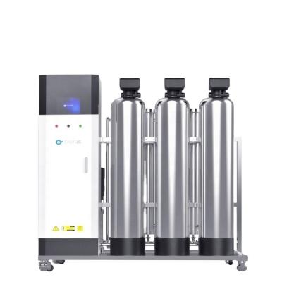 China 300LPH Automatic Medical Water Purification Systems EDI Reverse Osmosis Device for sale
