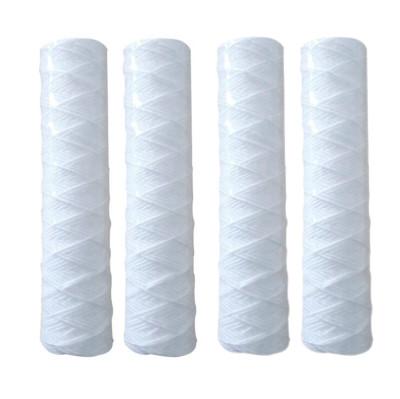 China 10in 5um 28mm Water Purification Consumables Wire Wound Filter Element for sale