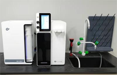 China Sistema de agua ultrapura de laboratorio de tubo de ensayo para bebés SS304 máquina de hacer agua destilada en venta