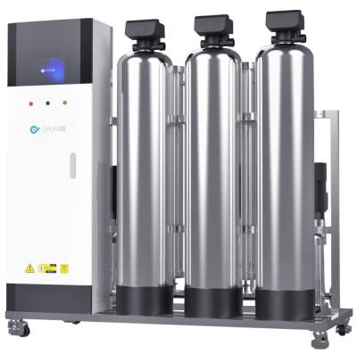 中国 1000LPH 病院用品室 リバースオスモシス透析機 OEM 純水設備 販売のため