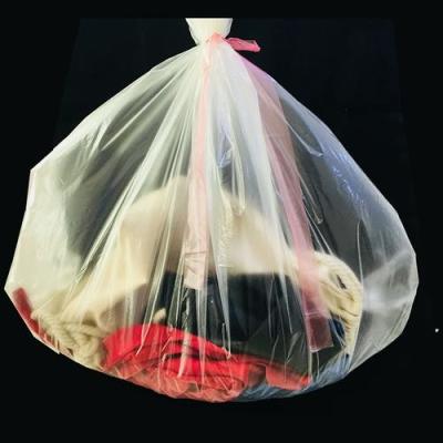 China Water Soluble Pva Laundry Bags Dissolvable Laundry Bags for sale