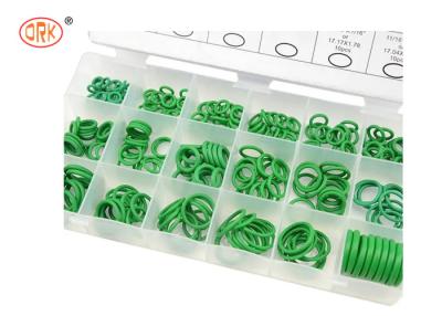 Китай Зеленый набор колцеобразного уплотнения размеров коробки 18 колцеобразного уплотнения HNBR 240PCS для воздуха Condictioning продается