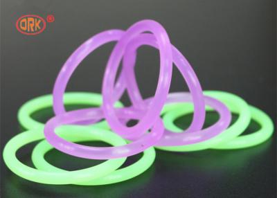 China FDA coloriu os anéis-O métricos AS568 do anel-O claro de borracha do silicone padrão à venda