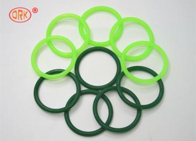 China Fluorine Rubber Seals O Ring Heat Resistant , Green O Rings For Aircraft Engine for sale
