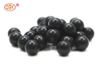 China Small Soft Solid Silicone Rubber Ball 5mm 9mm 10mm 15mm Black Color for sale
