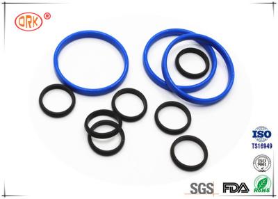 China Bouncy Rubber O Rings Flat Washers / Gaskets 30 Degree - 90 Degree Hardness for sale
