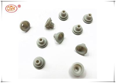 China Grey Excellent Rebound Resistance Silicone Rubber Cup Cover For Pneumatic Seals for sale