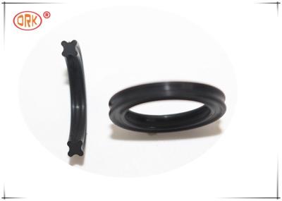 China X Shape Section Fuel Resistance Black and Blue NBR Rubber Quad Ring for sale