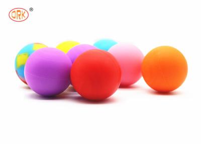 China FDA Water Resistant Colored Bouncy Soft Silicone Rubber Ball for sale