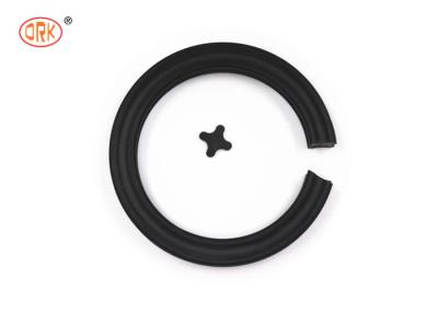 China Black NBR FKM Rubber Quad Ring For Machinery Seal for sale