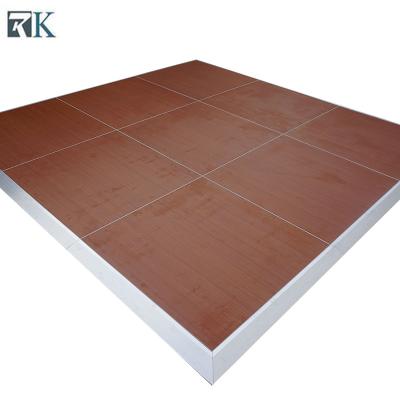 China LED Star Lights Outdoor Plastic Wood Dance Floor Wedding Water Proof for sale