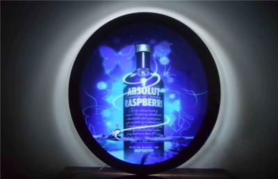 Chine Caisson lumineux magique de miroir du contre-jour LED d'enseigne de société, caissons lumineux A2 en cristal Frameless à vendre