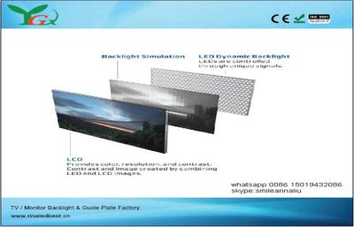 China Professional LED Backlight Manufacturer / TV LED Backlight  Use Chi Mei Plate for sale