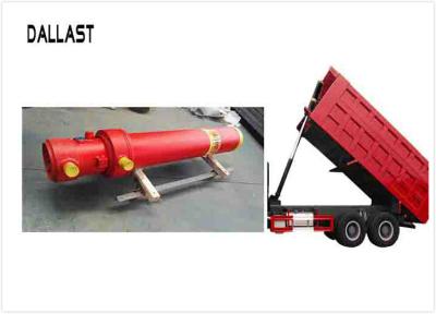 China Standard Hydraulic Lift Cylinder Multi Stage Single Acting Chrome for Truck Lifting for sale