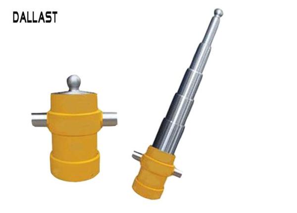 Quality Hydraulic Oil Cylinder Single Acting Telescopic 5 Stage 6 Inch Bore Size for sale