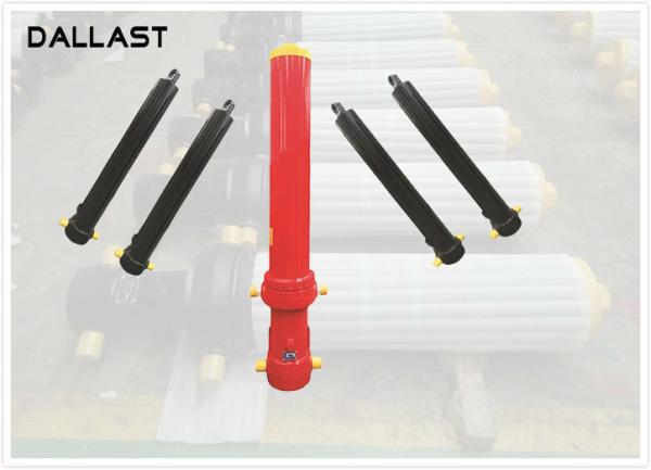 Quality Long Stroke Single Acting Hydraulic Ram Heavy Duty Welded Hydraulic Lift for sale