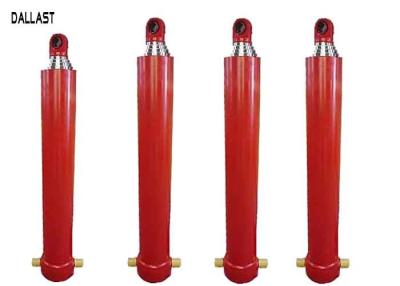 China Telescoping Hydraulic Ram Single Acting 3 / 4 / 5 Stages for Dump Truck for sale