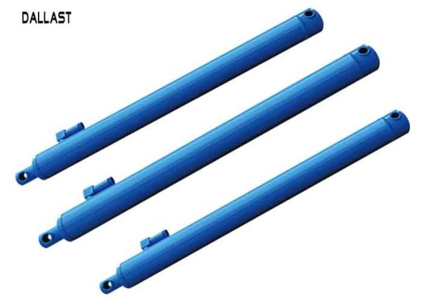 Quality Double Acting Hydraulic Ram Chrome Rod 800 - 2000 mm , Telescoping Hydraulic Ram for sale