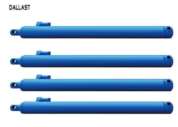 Quality Double Acting Hydraulic Ram Chrome Rod 800 - 2000 mm , Telescoping Hydraulic Ram for sale