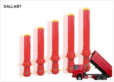 China Single Acting Long Stroke Custom Hydraulic Cylinders for Engineering Truck for sale