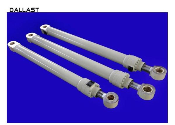 Quality Welded Double Acting Hydraulic Ram Long Piston Cylinder With CE Certification for sale