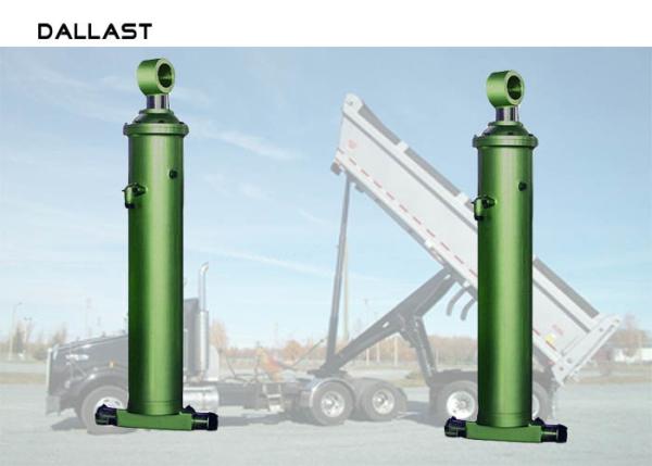 Quality Dump Truck Single Acting Hydraulic Ram Muti Stage 16mpa-32mpa Orking Pressure for sale